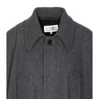 Geci MM6 Maison Margiela Dama - Paltoane MM6 Maison Margiela MM6 Maison Margiela Coats Grey Femei (BM 18753933) - B-mall.ro