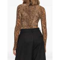 Topuri MM6 Maison Margiela Dama - Topuri MM6 Maison Margiela MM6 Maison Margiela Top BROWN Femei (BM 18753936) - B-mall.ro