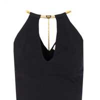 Imbracaminte Dama pagina 249 - Topuri Elisabetta Franchi Elisabetta Franchi Top Black Femei (BM 18754302) - B-mall.ro