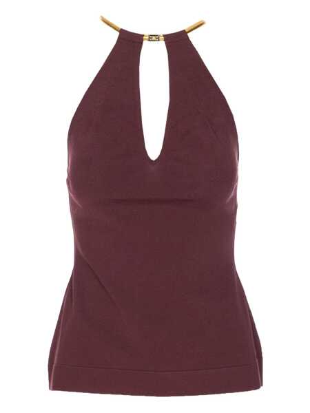 Topuri Elisabetta Franchi Elisabetta Franchi Top RED Femei (BM 18754326) 2