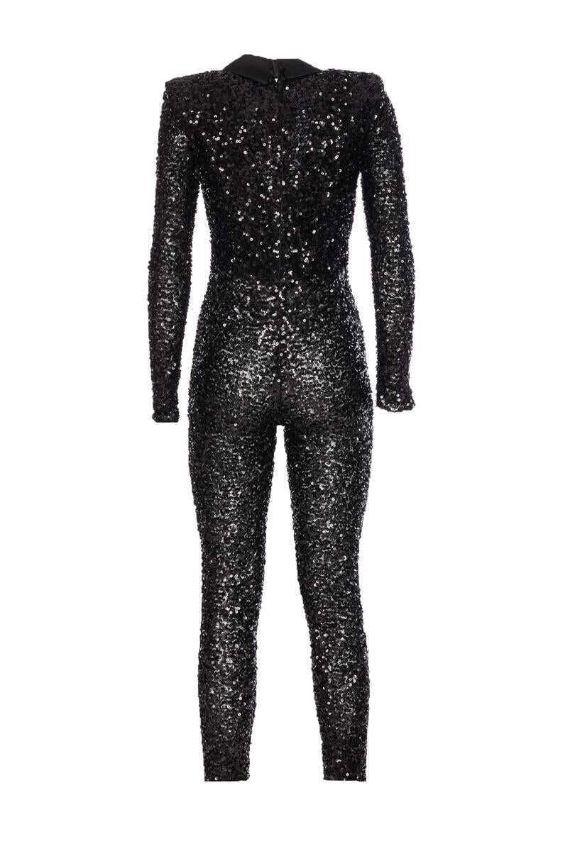 Pantaloni casual Elisabetta Franchi Elisabetta Franchi Trousers Black Femei (BM 18754380) 2