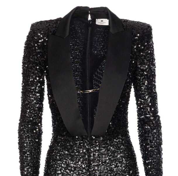 Pantaloni casual Elisabetta Franchi Elisabetta Franchi Trousers Black Femei (BM 18754380) 4