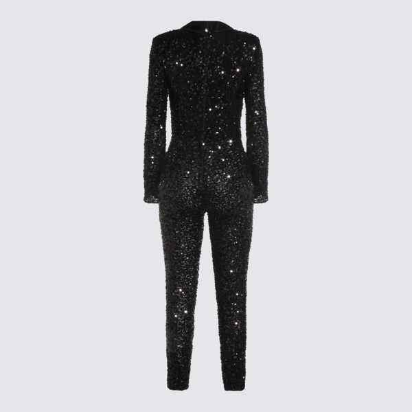 Pulovere Elisabetta Franchi Elisabetta Franchi Black Jumpsuit Black Femei (BM 18754383) 2