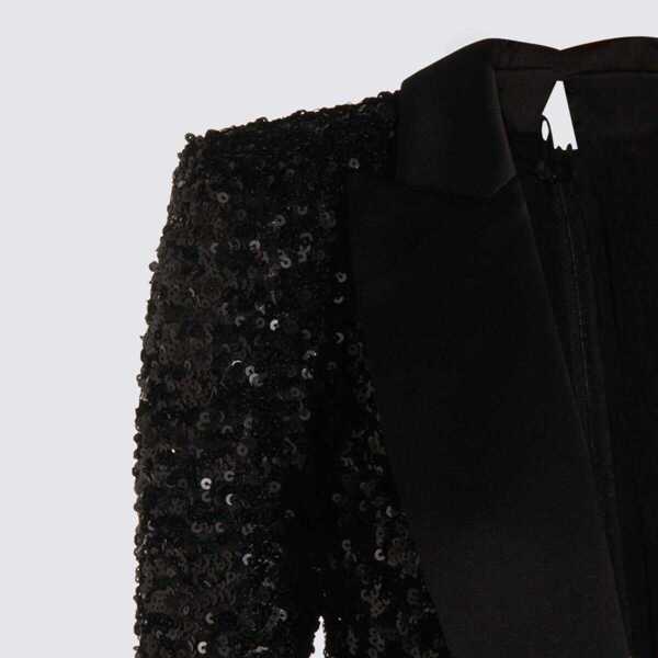 Pulovere Elisabetta Franchi Elisabetta Franchi Black Jumpsuit Black Femei (BM 18754383) 4