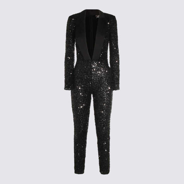 Pulovere Elisabetta Franchi Elisabetta Franchi Black Jumpsuit Black Femei (BM 18754383) 1