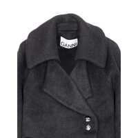 Imbracaminte Dama pagina 588 - Paltoane Ganni Ganni Coats Grey Femei (BM 18754497) - B-mall.ro