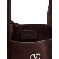 Genti de mana Valentino Garavani Dama - Genti de mana Valentino Garavani Valentino Garavani Valentino Garavani Nellcte Medium Shopping Bag BROWN Femei (BM 18754584) - B-mall.ro