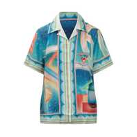 Camasi Casablanca Casablanca Silk Shirt With Print Femei