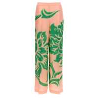 Pantaloni casual Etro Silk Pants Femei