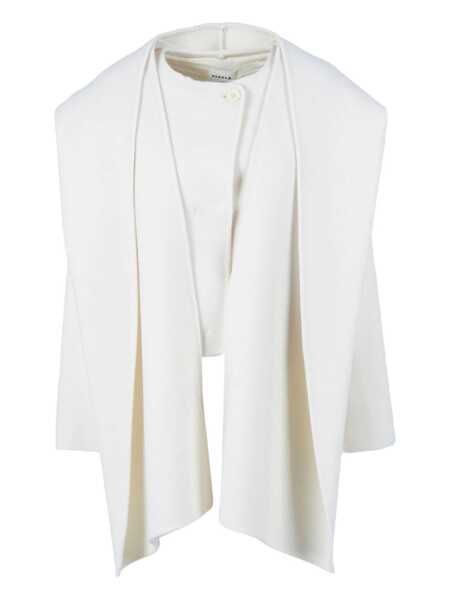 Paltoane P.A.R.O.S.H. JACKET WITH PADDING White Femei (BM 18755073) 3