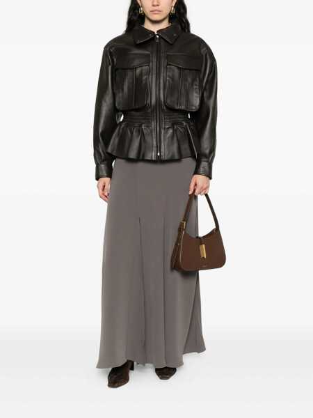 Fuste P.A.R.O.S.H. SKIRT Gray Femei (BM 18755079) 2