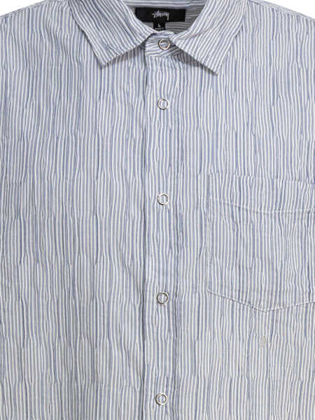 Camasi casual STSSY Shirts Blue Barbati (BM 18755100) 3