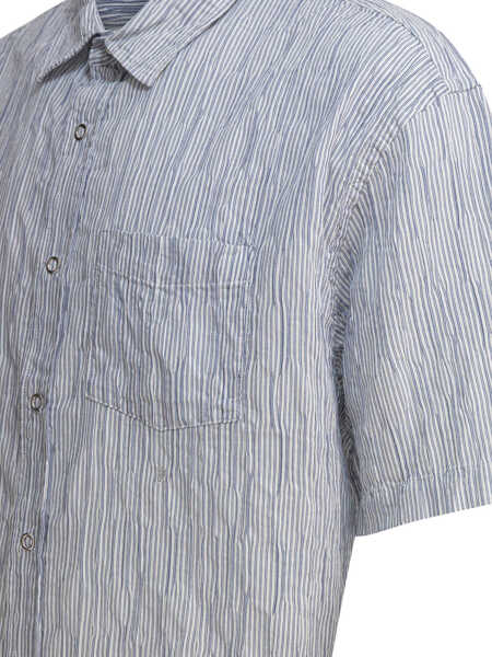 Camasi casual STSSY Shirts Blue Barbati (BM 18755100) 4