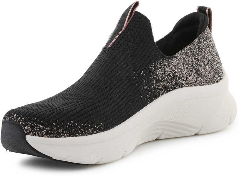Sneakers SKECHERS Arch Fit DLux - Glimmer Dust Black/ Rose Gold Black Femei (BM 18755155) 3