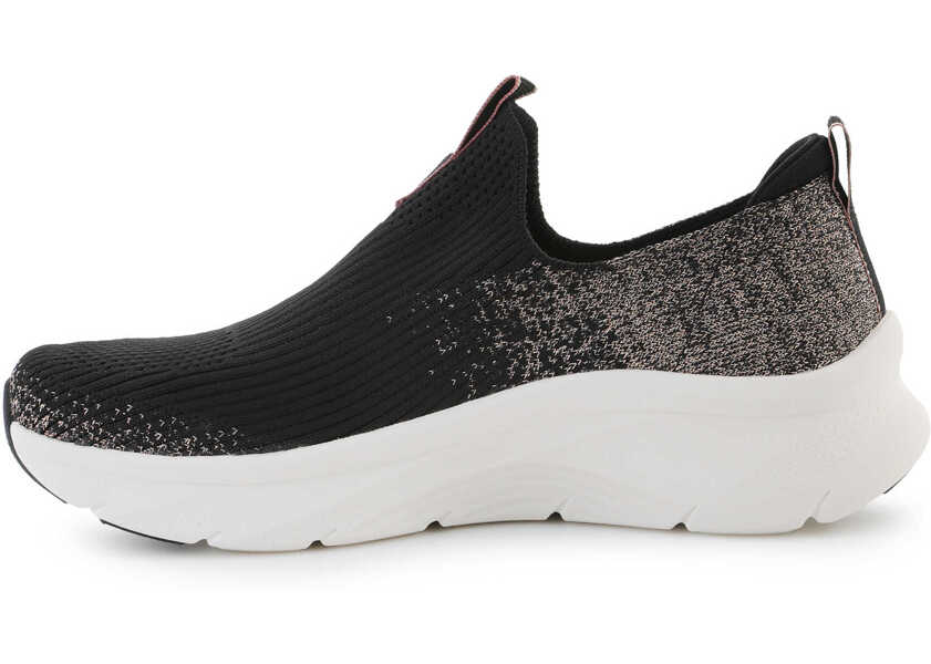 Sneakers SKECHERS Arch Fit DLux - Glimmer Dust Black/ Rose Gold Black Femei (BM 18755155) 4
