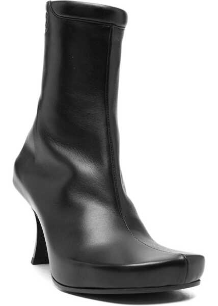 Bocanci casual Balenciaga Balenciaga X Scholl Ankle Boots BLACK Femei (BM 18755164) 2