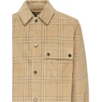 Camasi pentru Barbati - Camasi casual Burberry Corduroy Shirt SAND IP CHECK Barbati (BM 18755224) - B-mall.ro