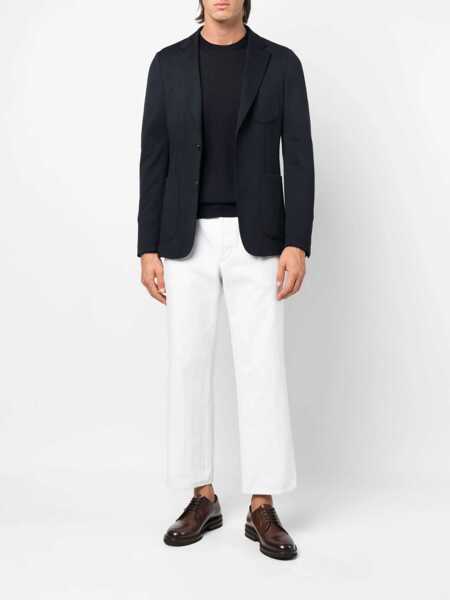 Pulovere Giorgio Armani Virgin wool Sweater BLUE NAVY Barbati (BM 18755263) 2