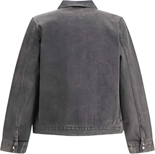 Jachete 7 For All Mankind Harrington Denim Jacket BLACK Barbati (BM 18755284) 3