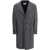 Givenchy Herringbone Coat BLACK/WHITE