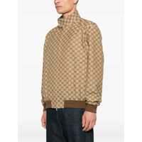 Jachete pentru Barbati - Jachete Gucci GG Supreme Jacket CAMEL/EBONY Barbati (BM 18755308) - B-mall.ro