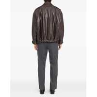 Geci de piele pentru Barbati - Geci de piele MM6 Maison Margiela Leather Jacket BROWN Barbati (BM 18755353) - B-mall.ro