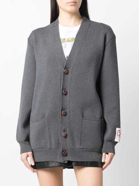 Cardigane Golden Goose Cardigan With Logo GREY Femei (BM 18755356) 3