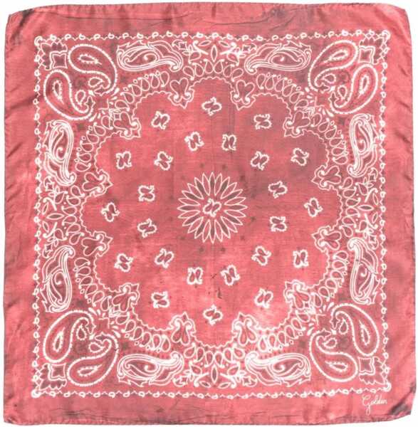 Esarfe Golden Goose Scarf With Plaisley Pattern RED Barbati (BM 18755377) 3