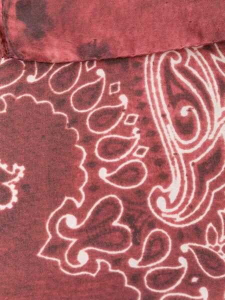 Esarfe Golden Goose Scarf With Plaisley Pattern RED Barbati (BM 18755377) 4
