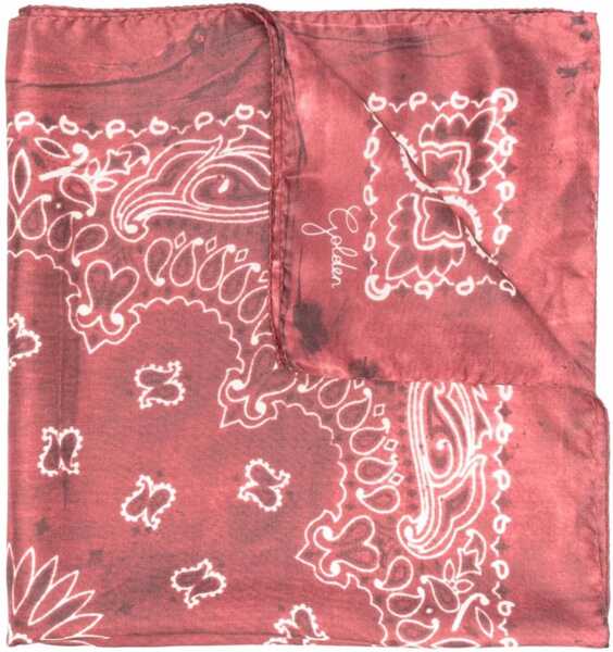 Esarfe Golden Goose Scarf With Plaisley Pattern RED Barbati (BM 18755377) 1