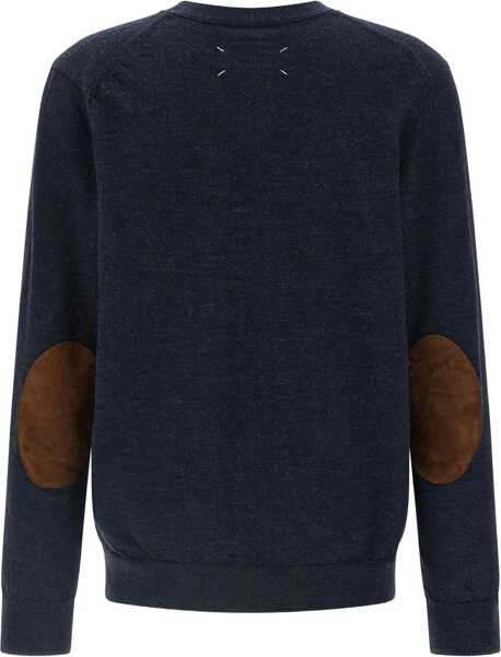 Cardigane Maison Margiela Wool Cardigan NAVY Barbati (BM 18755407) 2