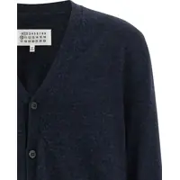 Pulovere pentru Barbati - Cardigane Maison Margiela Wool Cardigan NAVY Barbati (BM 18755407) - B-mall.ro