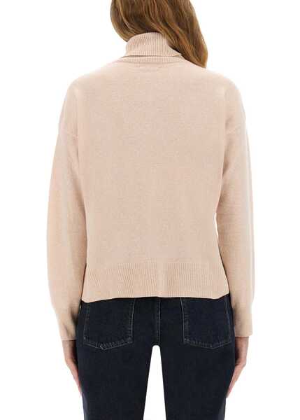 Pulovere casual Woolrich Turtleneck Shirt PINK Femei (BM 18755518) 3