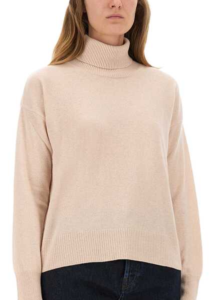 Pulovere casual Woolrich Turtleneck Shirt PINK Femei (BM 18755518) 4
