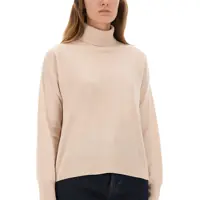 Pulovere casual Dama - Pulovere casual Woolrich Turtleneck Shirt PINK Femei (BM 18755518) - B-mall.ro
