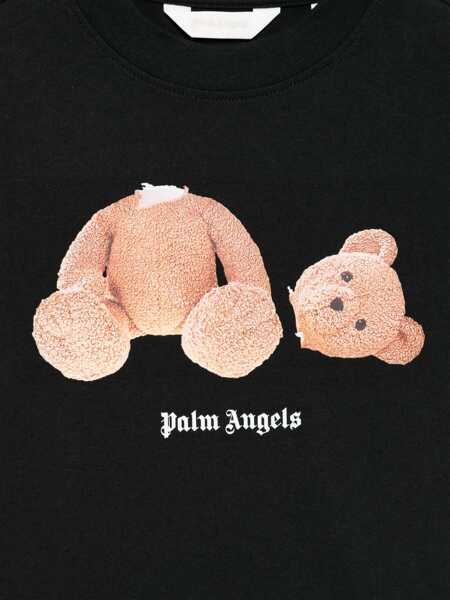 Tricouri Palm Angels Bear T-Shirt BLACK Baieti (BM 18755521) 3