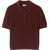 Burberry Wool Polo. BORDEAUX