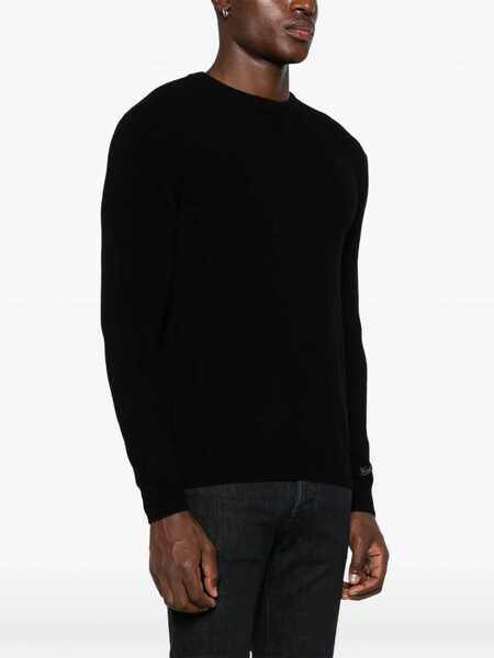 Pulovere casual Woolrich Wool Jersey. BLACK Barbati (BM 18755536) 3