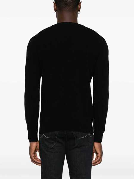 Pulovere casual Woolrich Wool Jersey. BLACK Barbati (BM 18755536) 4