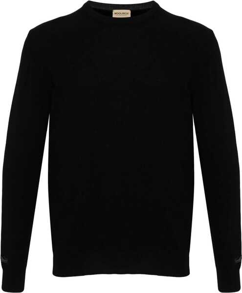 Pulovere casual Woolrich Wool Jersey. BLACK Barbati (BM 18755536) 1