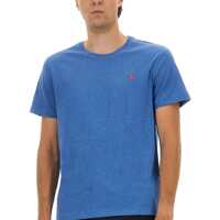 Tricouri Ralph Lauren pentru Barbati - Tricouri Ralph Lauren Cotton T-Shirt BLUE Barbati (BM 18755542) - B-mall.ro