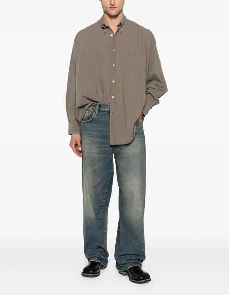 Blugi SUNFLOWER Wide Twist Jeans DIRTY BLUE Barbati (BM 18755656) 2