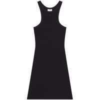 Rochii Courrèges Black Cotton Dress Femei