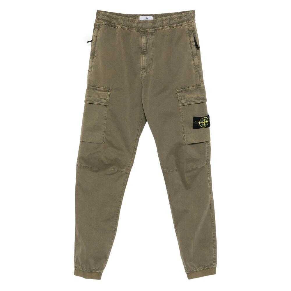 Pantaloni Stone Island Stone Island Trousers GREEN Barbati (BM 18756576) 1
