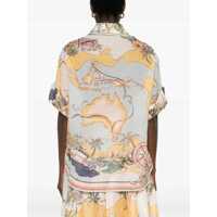 Imbracaminte Dama pagina 164 - Camasi ZIMMERMANN Zimmermann Tallow Relaxed Shirt BLUE Femei (BM 18756621) - B-mall.ro