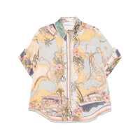 Camasi Zimmermann Tallow Relaxed Shirt Femei