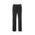 Alexander Wang Alexander Wang High Waisted Pleated Pant With Logo Elastic Clothing Black
