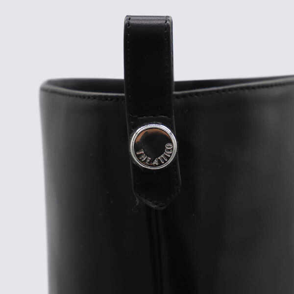 Bocanci THE ATTICO The Attico Black Leather Boots Black Femei (BM 18757125) 4