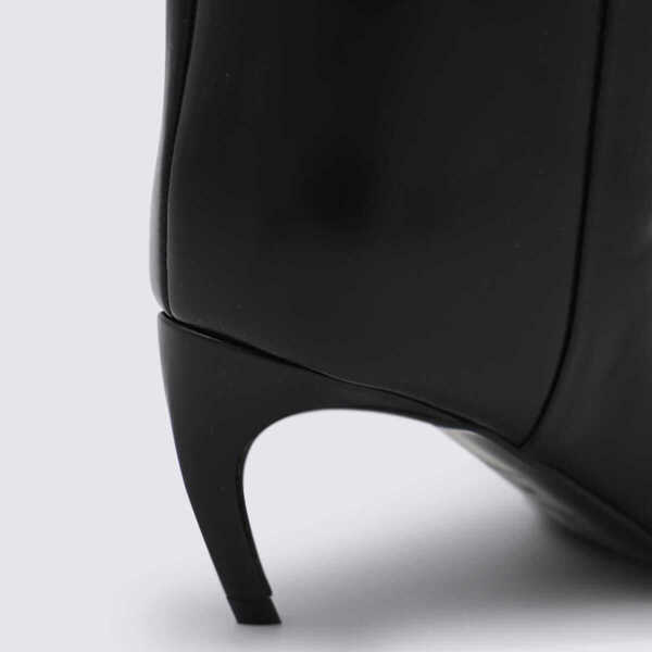 Bocanci THE ATTICO The Attico Black Leather Boots Black Femei (BM 18757125) 5