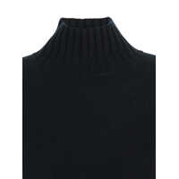 Imbracaminte Allude Dama - Topuri Allude Mockneck Cashmere Pull Black Femei (BM 18757257) - B-mall.ro